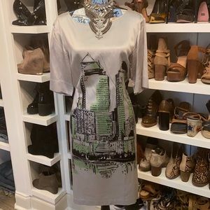 APART Skyline TShirt Dress